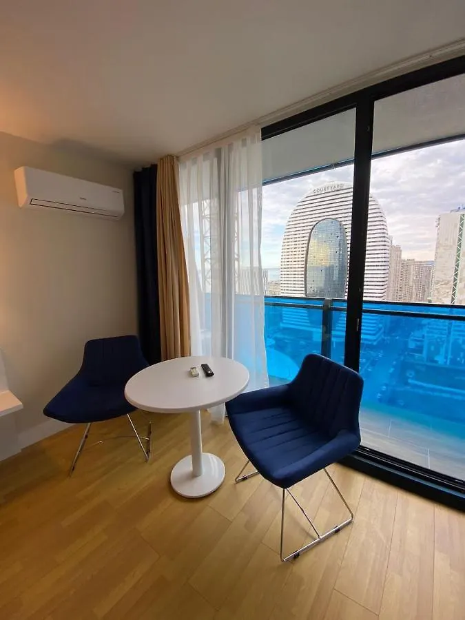 公寓 Batumi Orbi City Sea View 格鲁吉亚